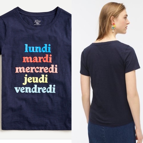 J Crew Weekday Graphic Tee - Picture 2 of 7